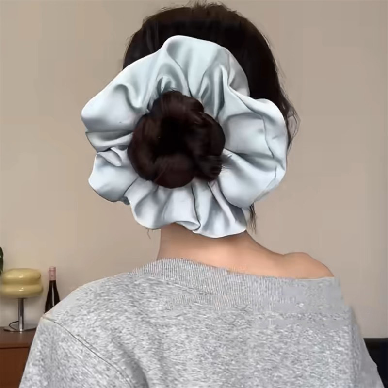 ヘアアクセサリー ひだまりシルキーシュシュ
