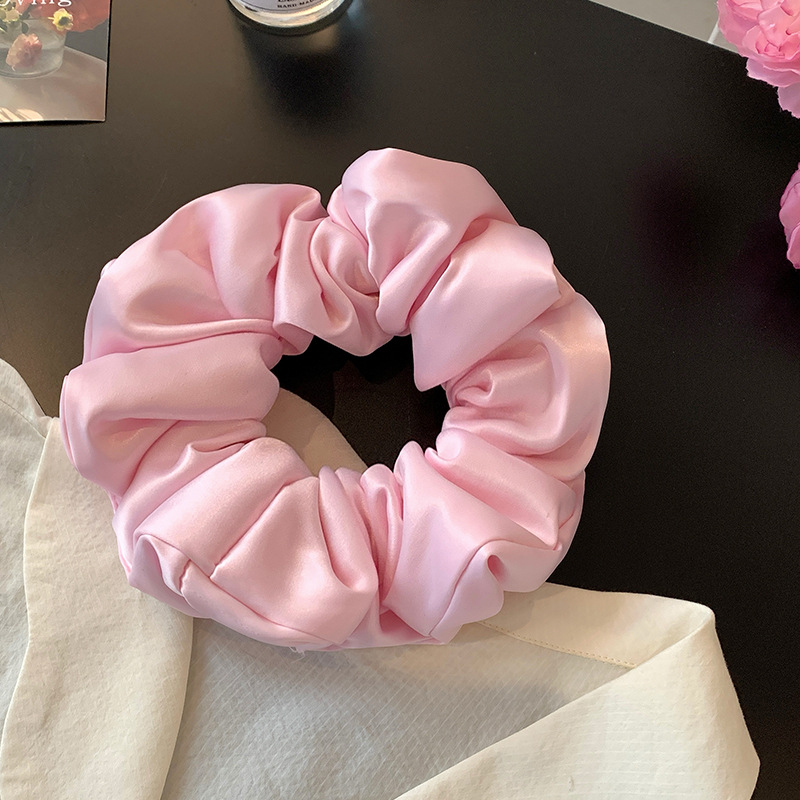ヘアアクセサリー 花園レースのふんわりシュシュ