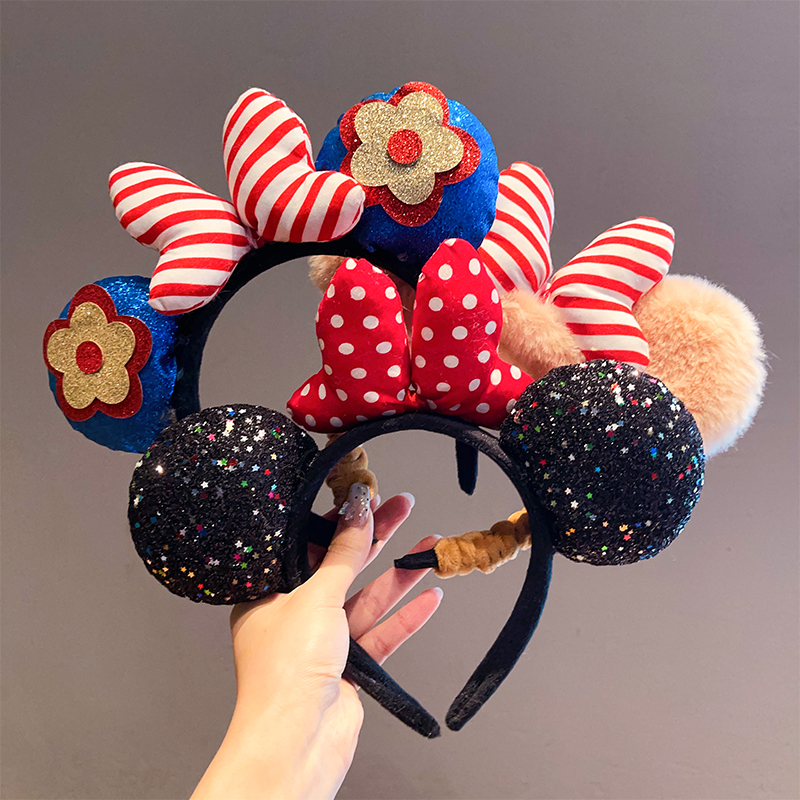 ヘアアクセサリー うさぎの耳 もふもふカチューシャ