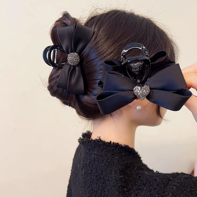 ヘアアクセサリー きらめきリボンバレッタ