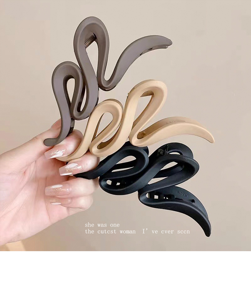 ヘアアクセサリー 波紋アートバレッタ