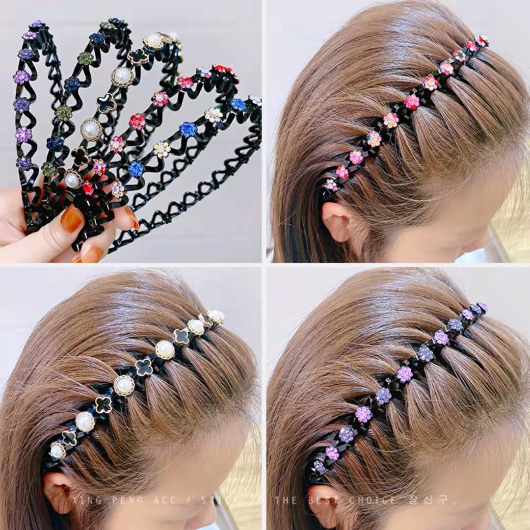ヘアアクセサリー キラめき花園カチューシャ