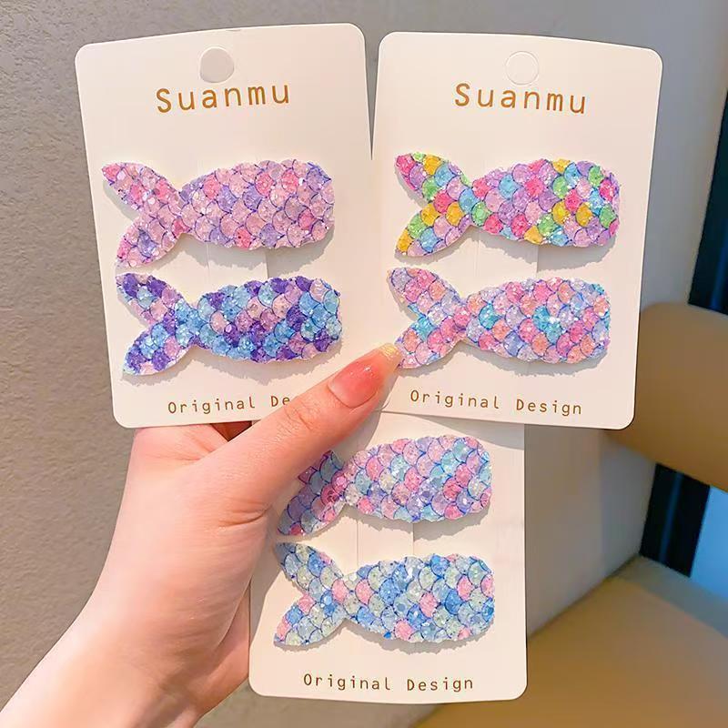 ヘアアクセサリー キラキラ人魚の夢バレッタ