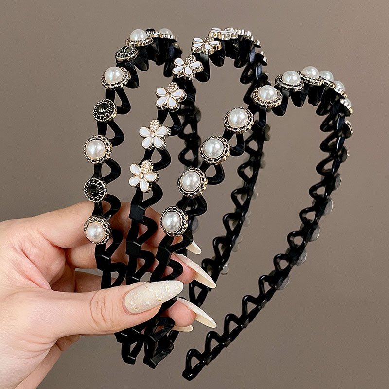 ヘアアクセサリー 宝石アートカチューシャ