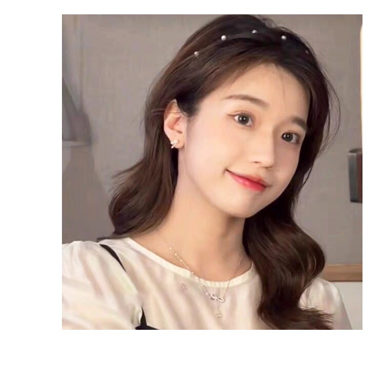 ヘアアクセサリー リボンパール 上品カチューシャ