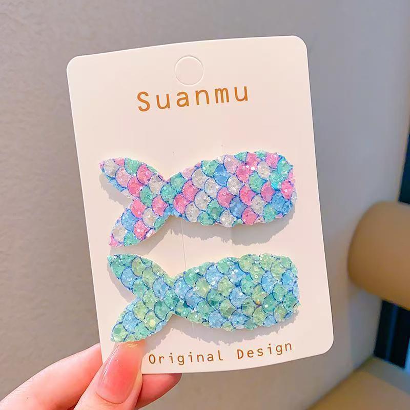 ヘアアクセサリー キラキラ人魚の夢バレッタ