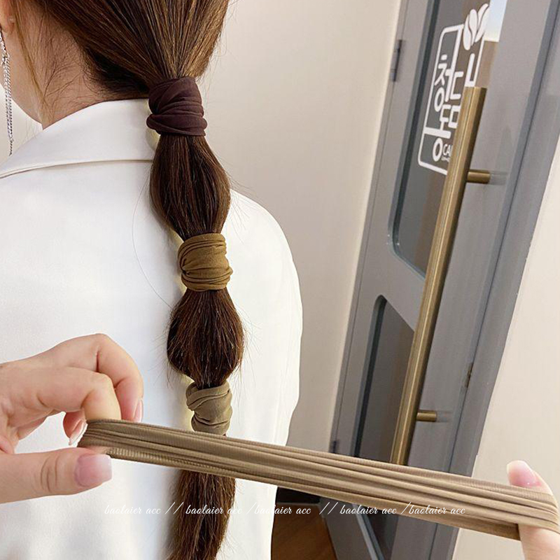 ヘアアクセサリー なめらか質感 シックシュシュ