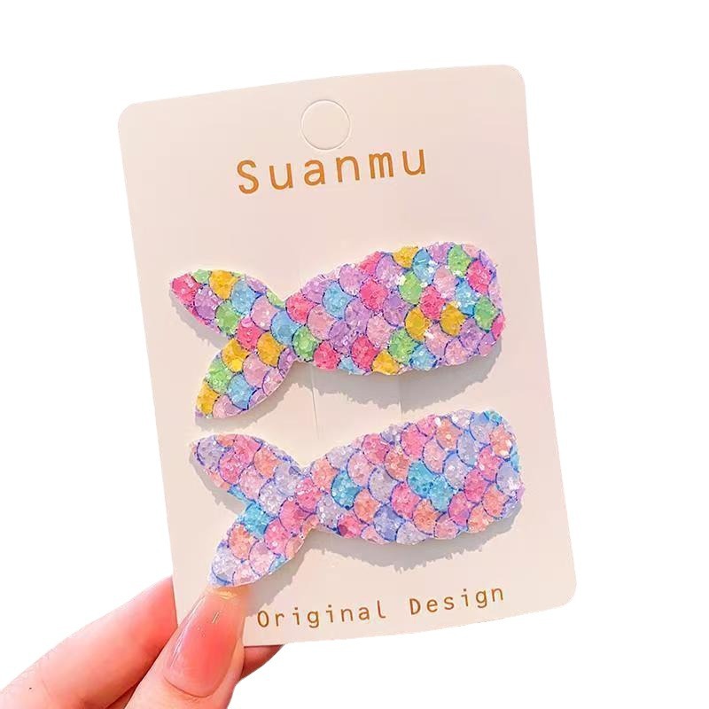 ヘアアクセサリー キラキラ人魚の夢バレッタ