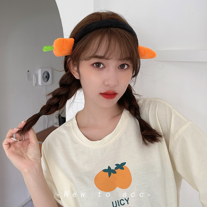 ヘアアクセサリー ゆるかわ野菜モチーフカチューシャ