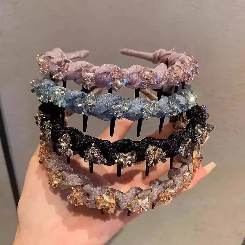 ヘアアクセサリー キラメキツイストカチューシャ