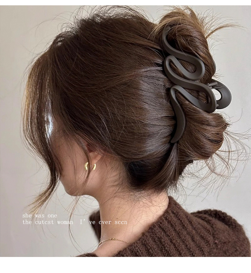 ヘアアクセサリー 波紋アートバレッタ