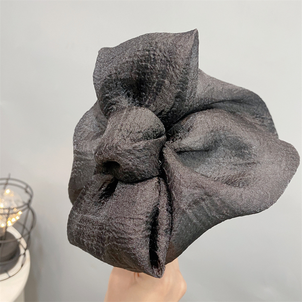 ヘアアクセサリー 大きなリボン結び カチューシャ 髪飾り 上品 3色展開