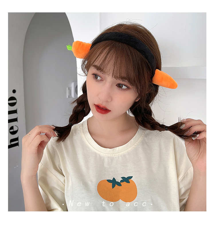 ヘアアクセサリー ゆるかわ野菜モチーフカチューシャ