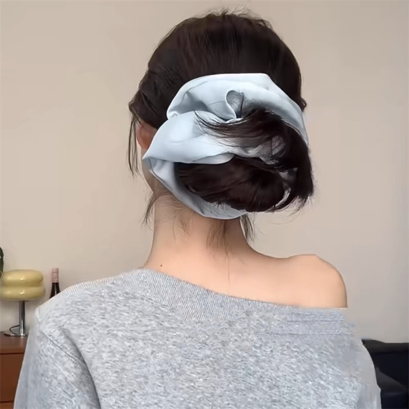 ヘアアクセサリー ひだまりシルキーシュシュ