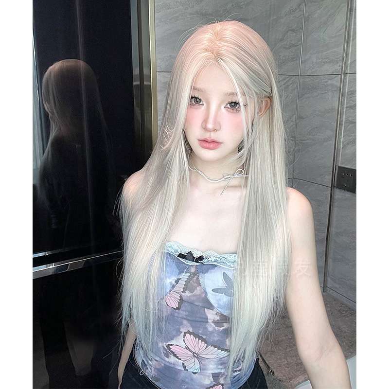 艶やかロングストレートウィッグ