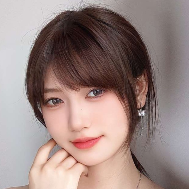 自然な前髪変身ウィッグ