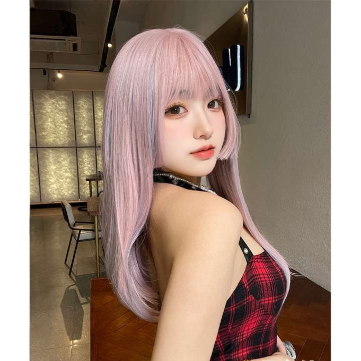 魅惑の前髪ロングストレートウィッグ