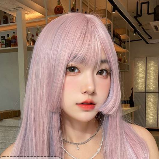 魅惑の前髪ロングストレートウィッグ