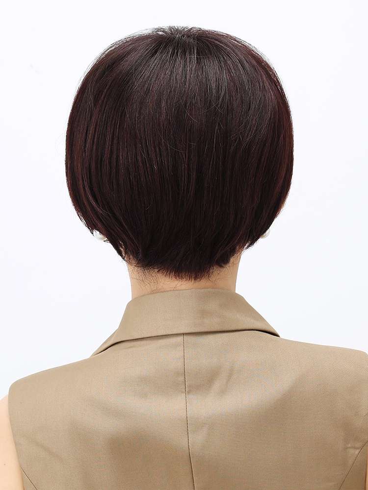 艶やか短髪フルウィッグ