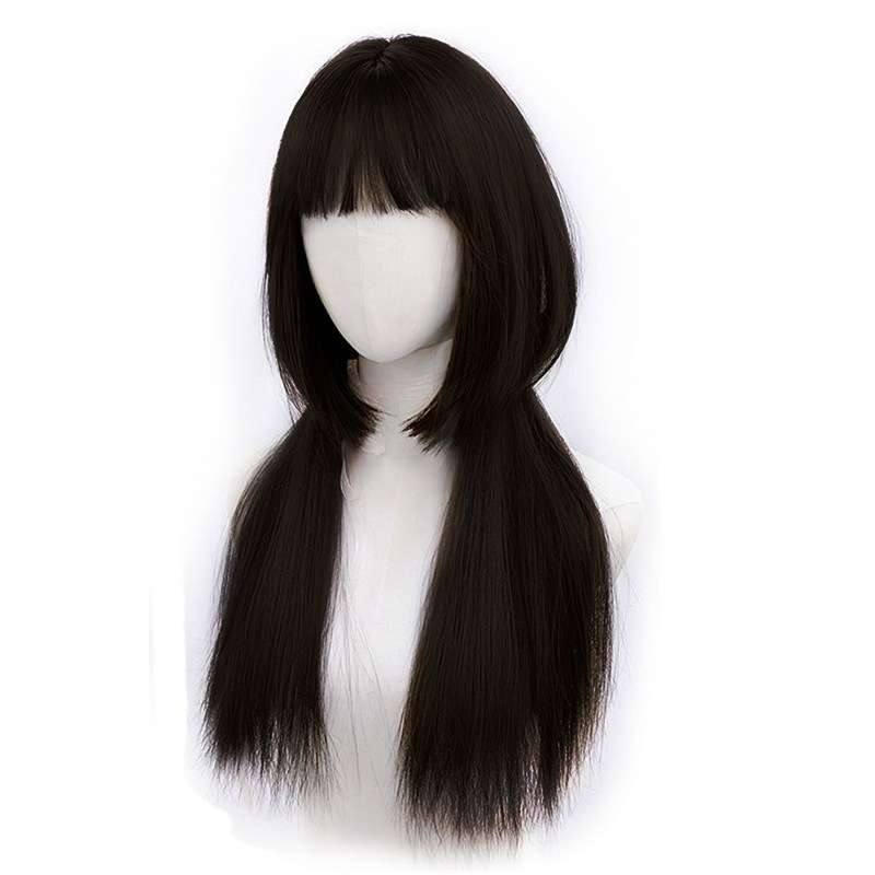 前髪サイドロング付きパーツウィッグ
