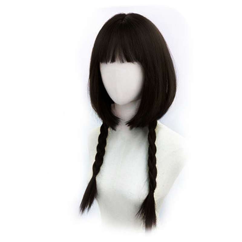 前髪サイドロング付きパーツウィッグ