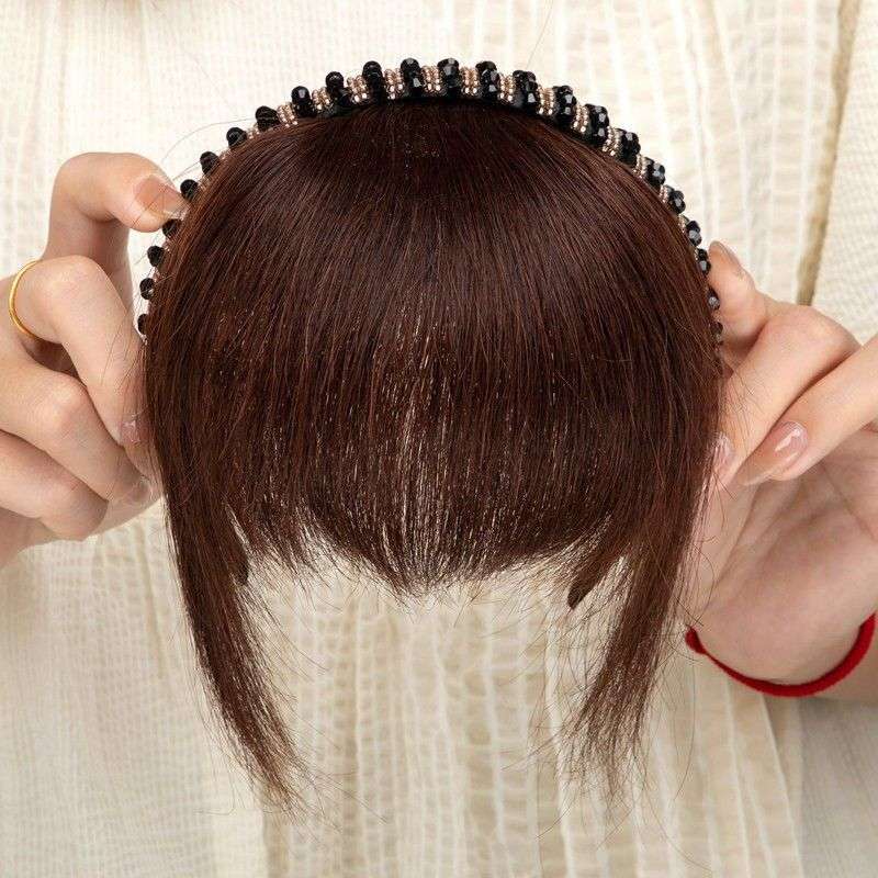 前髪ポイントウィッグ ぱっつん