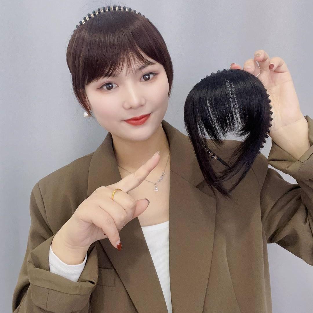 前髪ポイントウィッグ ぱっつん
