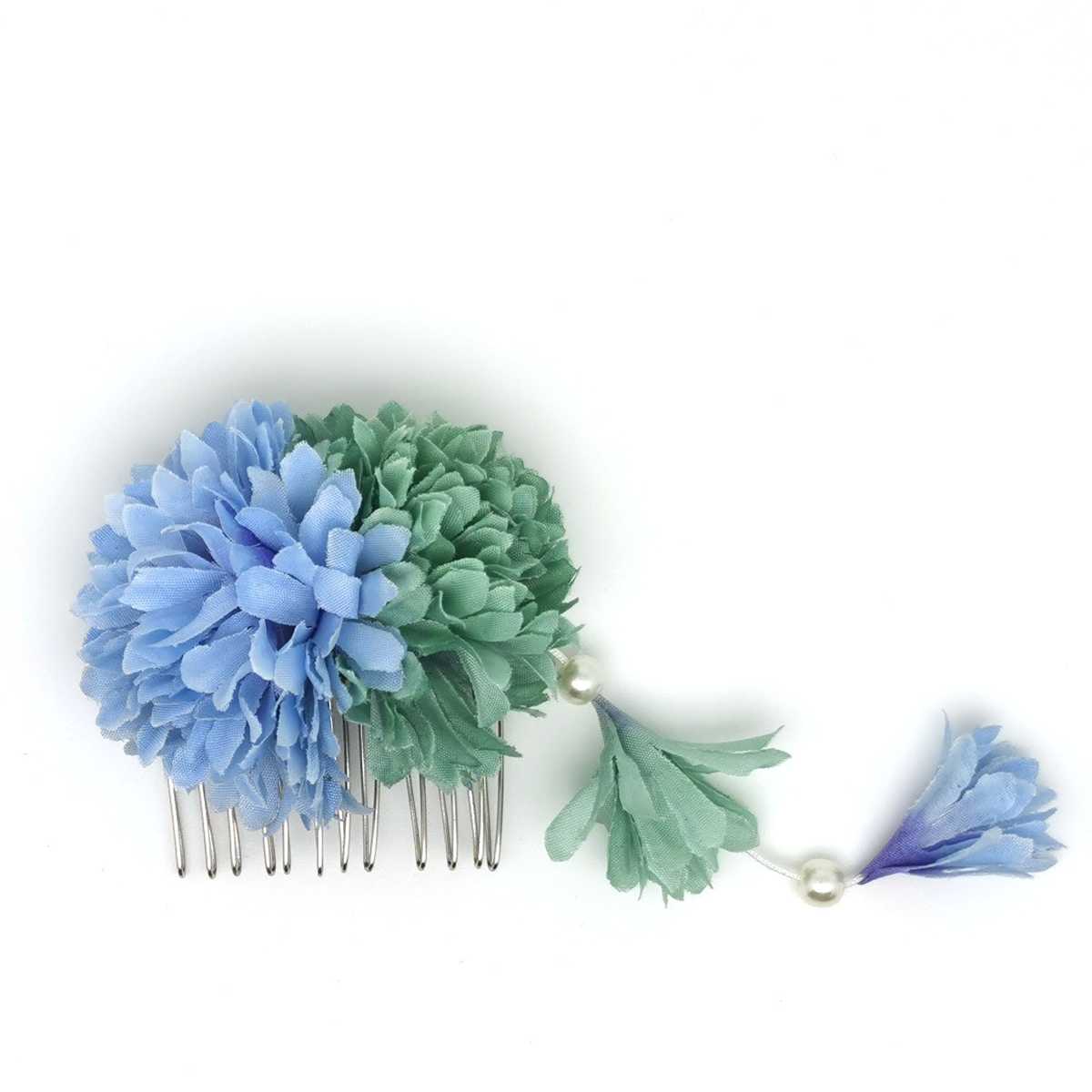 ショートヘアでも着物美人！可愛さを引き立てる髪飾り