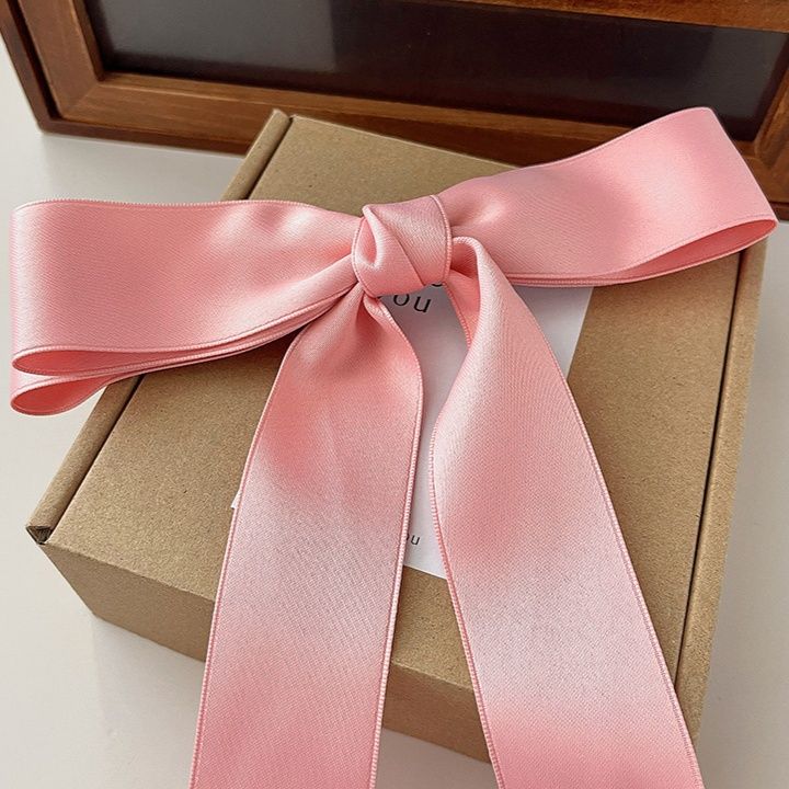 髪 飾り 上品リボン結びヘアバンド