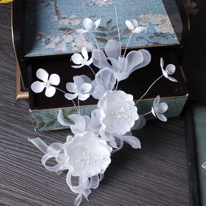 髪飾り 花園の舞踏会立体花束髪飾り