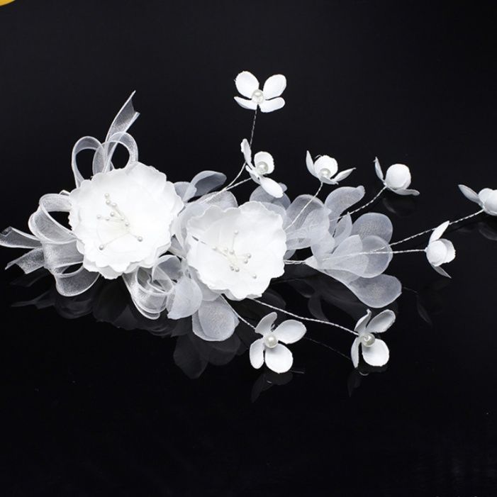 髪飾り 花園の舞踏会立体花束髪飾り