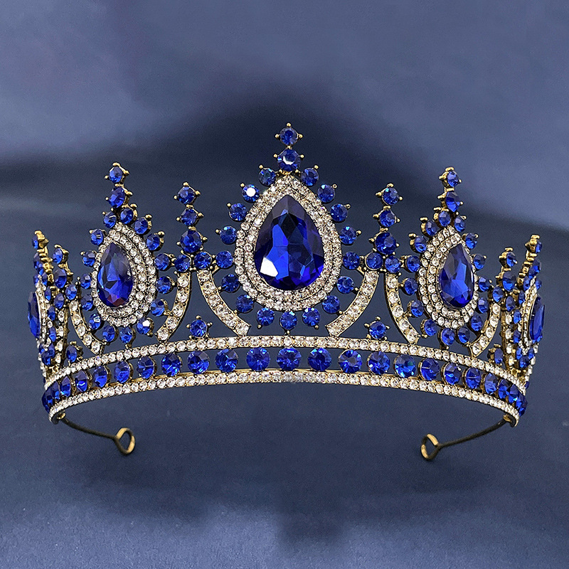 髪飾り 華麗なる王冠風ティアラ髪飾り