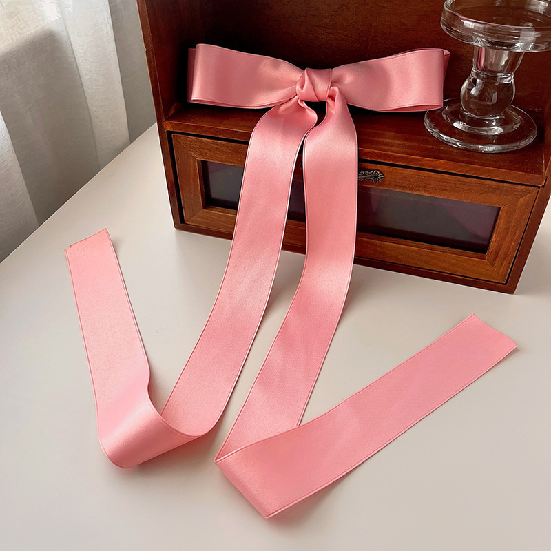 髪 飾り 上品リボン結びヘアバンド