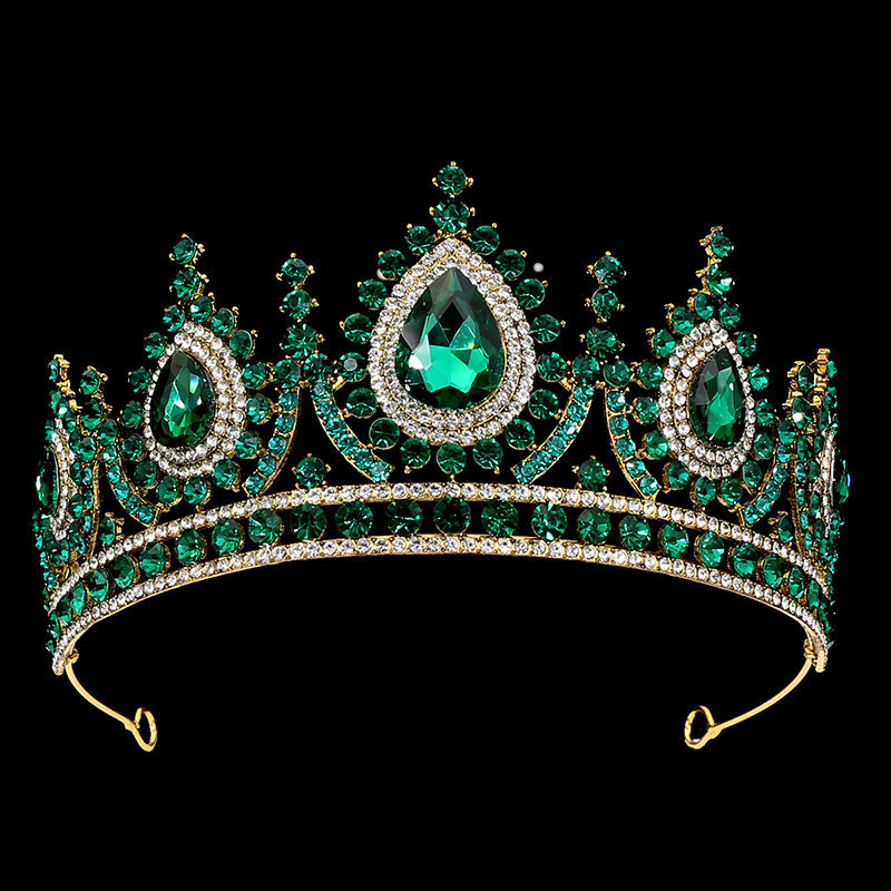 髪飾り 華麗なる王冠風ティアラ髪飾り