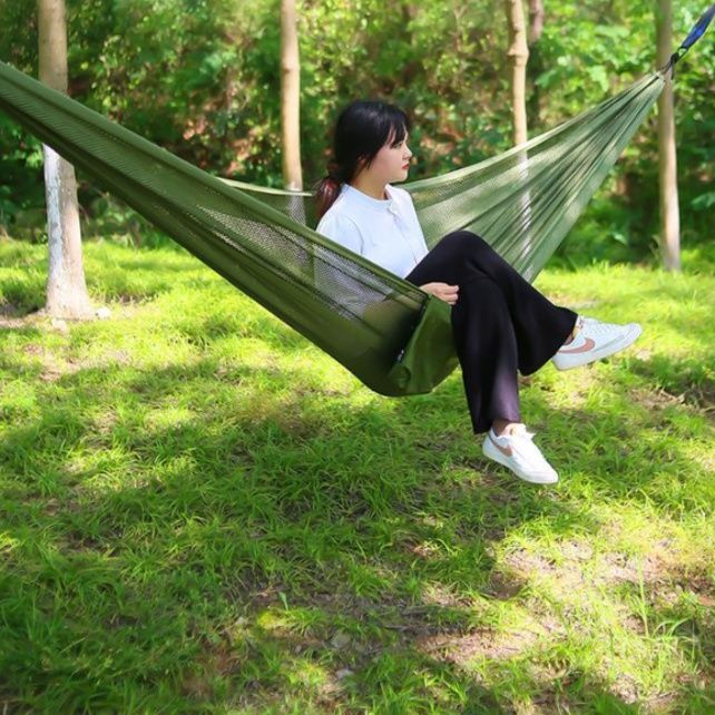 ハンモック 森林仲間屋外用網目織りハンモック