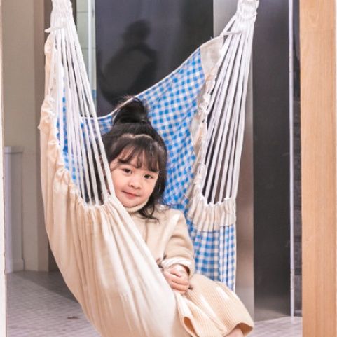 ハンモック 児童用室内吊り下げ式ゆらゆら椅子