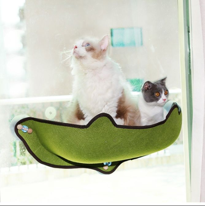 ハンモック 窓枠吸盤猫ハンモック