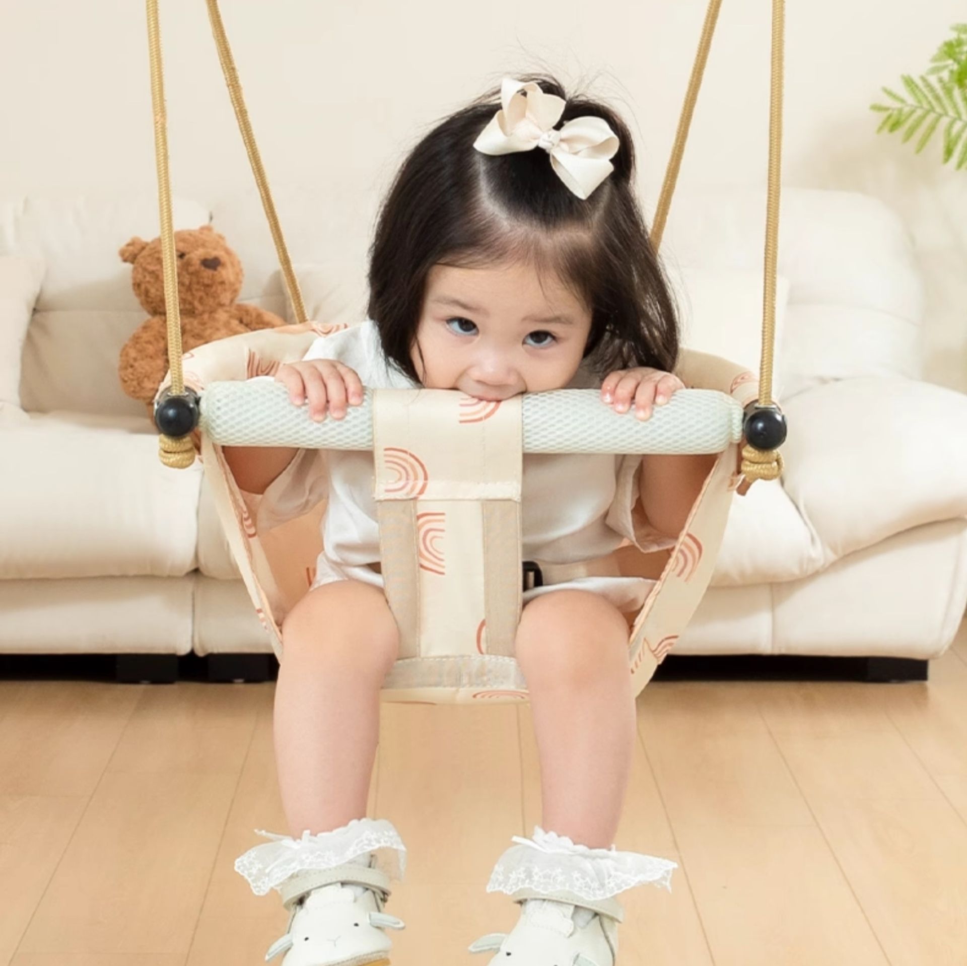 ハンモック 幼児用吊り下げ式室内安全ハンモック