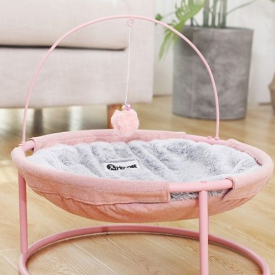 ハンモック 猫用吊り下げ式ふわふわハンモック