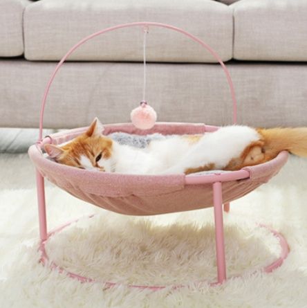 ハンモック 猫用吊り下げ式ふわふわハンモック