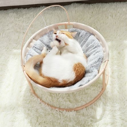 ハンモック 猫用吊り下げ式ふわふわハンモック