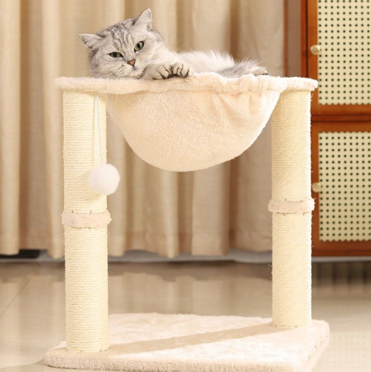 ハンモック キャットタワー一体型ハンモック