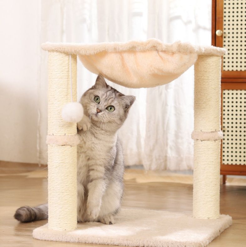 ハンモック キャットタワー一体型ハンモック