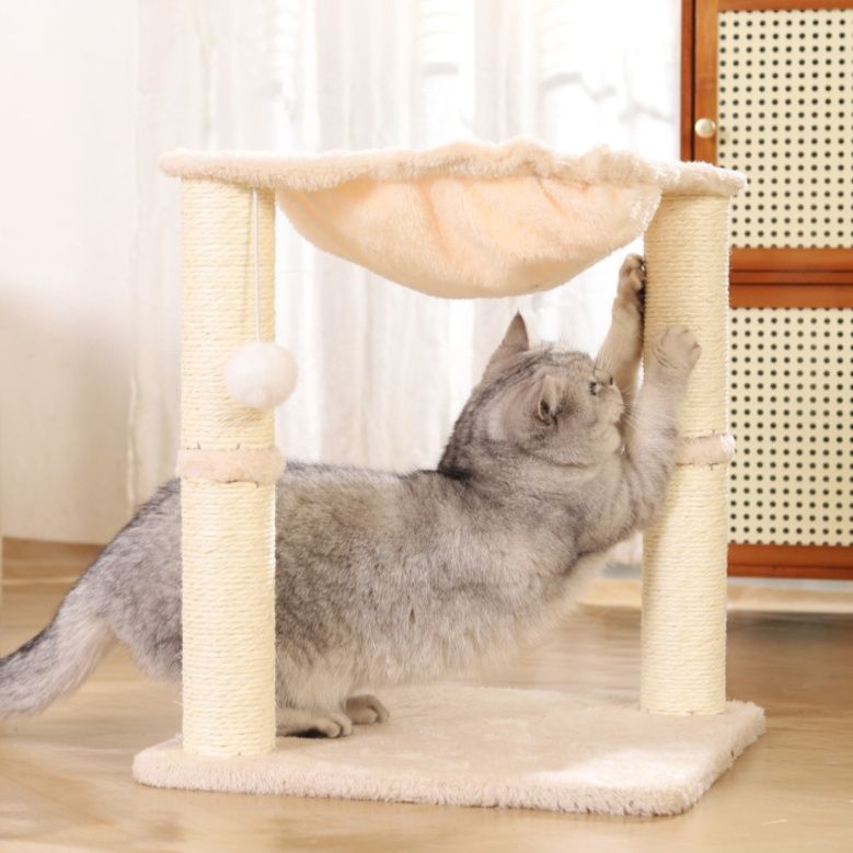 ハンモック キャットタワー一体型ハンモック