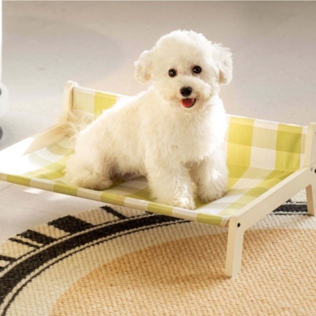 ハンモック 小型犬専用木製フレーム快適ハンモック