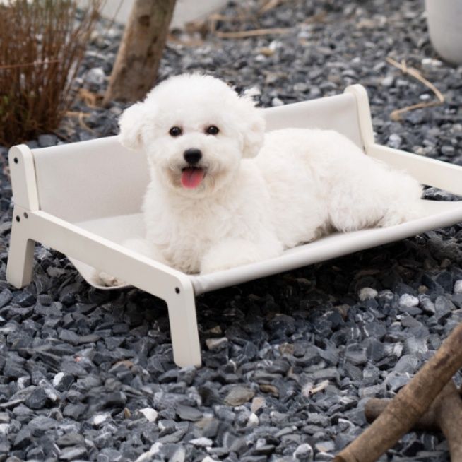 ハンモック 小型犬専用木製フレーム快適ハンモック