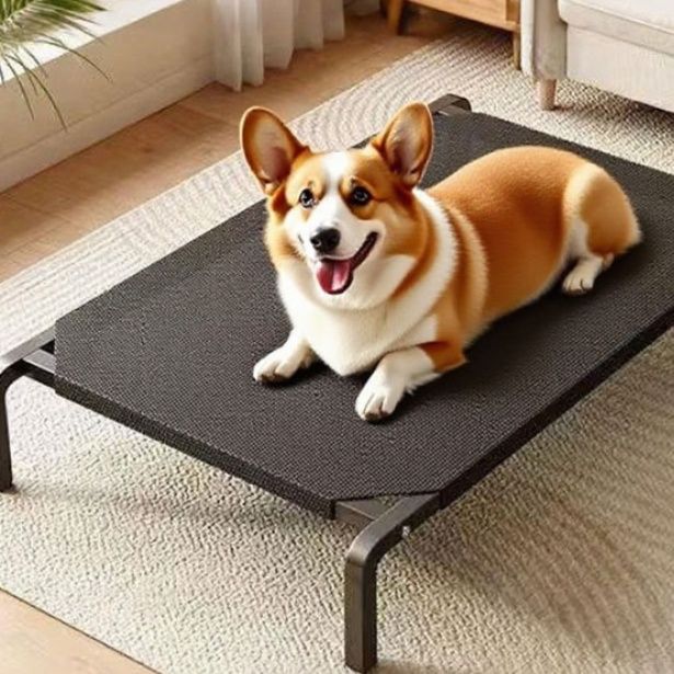 ハンモック 愛犬用高床式通気性抜群ハンモックベッド