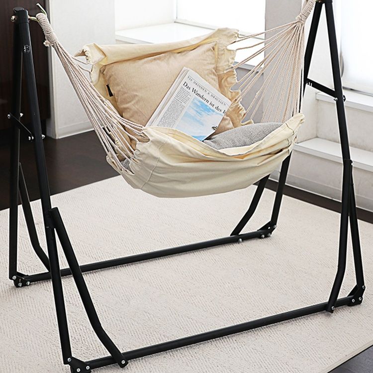 自立式スタンド付き室内用くつろぎハンモック