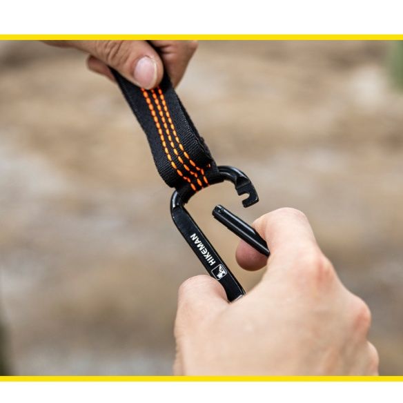 ハンモックキャンプ高密度防虫網付き吊り下げ式