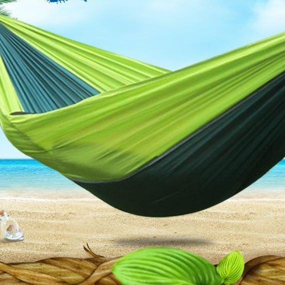 ハンモックキャンプ二人用軽量パラシュート生地吊り下げ式寝具